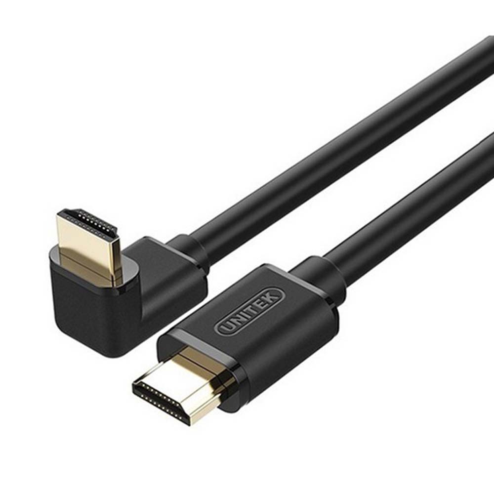 Cáp HDMI 1.4 Unitek đầu Cong 5m Y-C1010