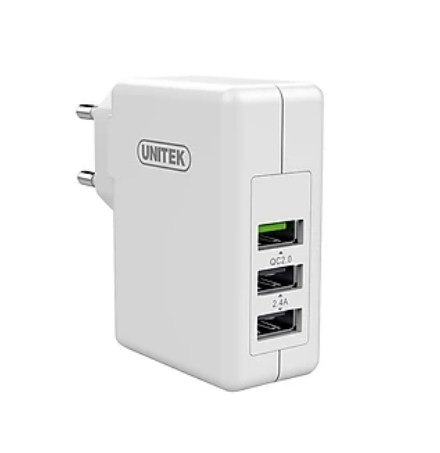 Củ sạc UNITEK (3 USB) 24W (Y-P537A)