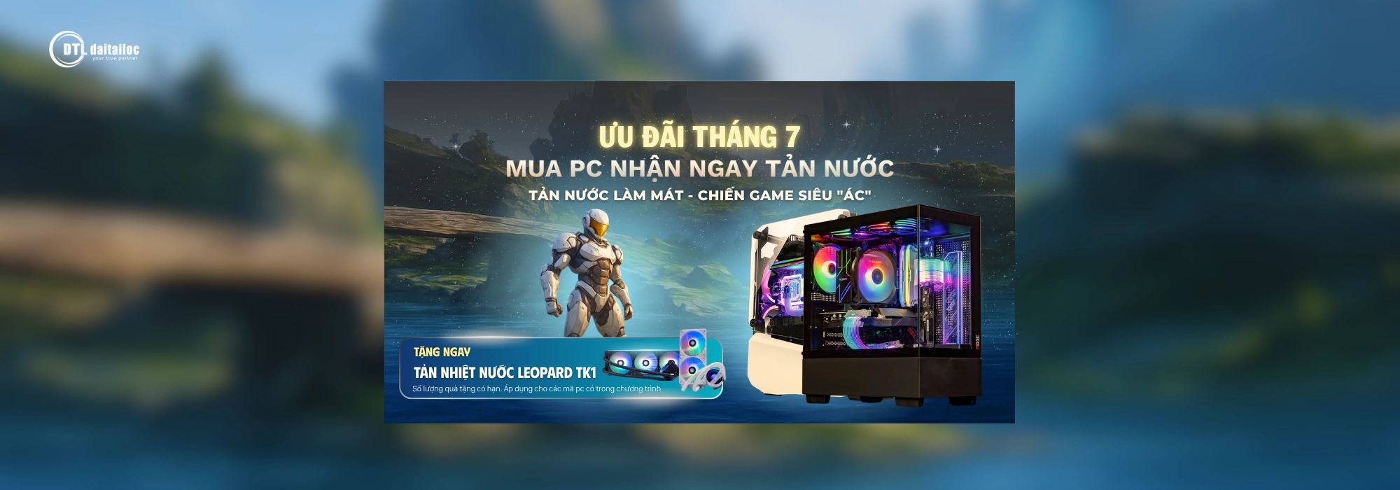Mua PC tăng tản nước DS