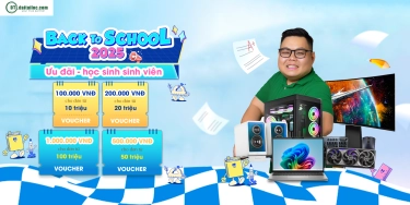 Chào mừng Tân Sinh Viên - Tặng Voucher mua hàng lên tới 1tr
