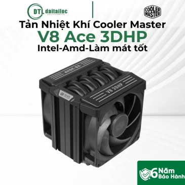 Tản nhiệt khí Cooler Master V8 Ace 3DHP Black