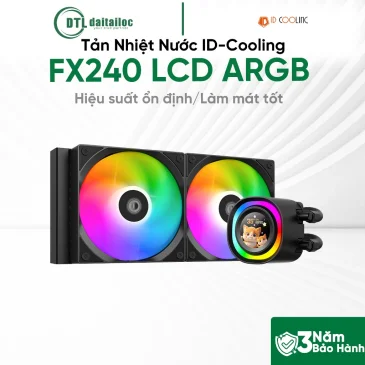 Tản nhiệt nước ID-COOLING FX240 LCD ARGB